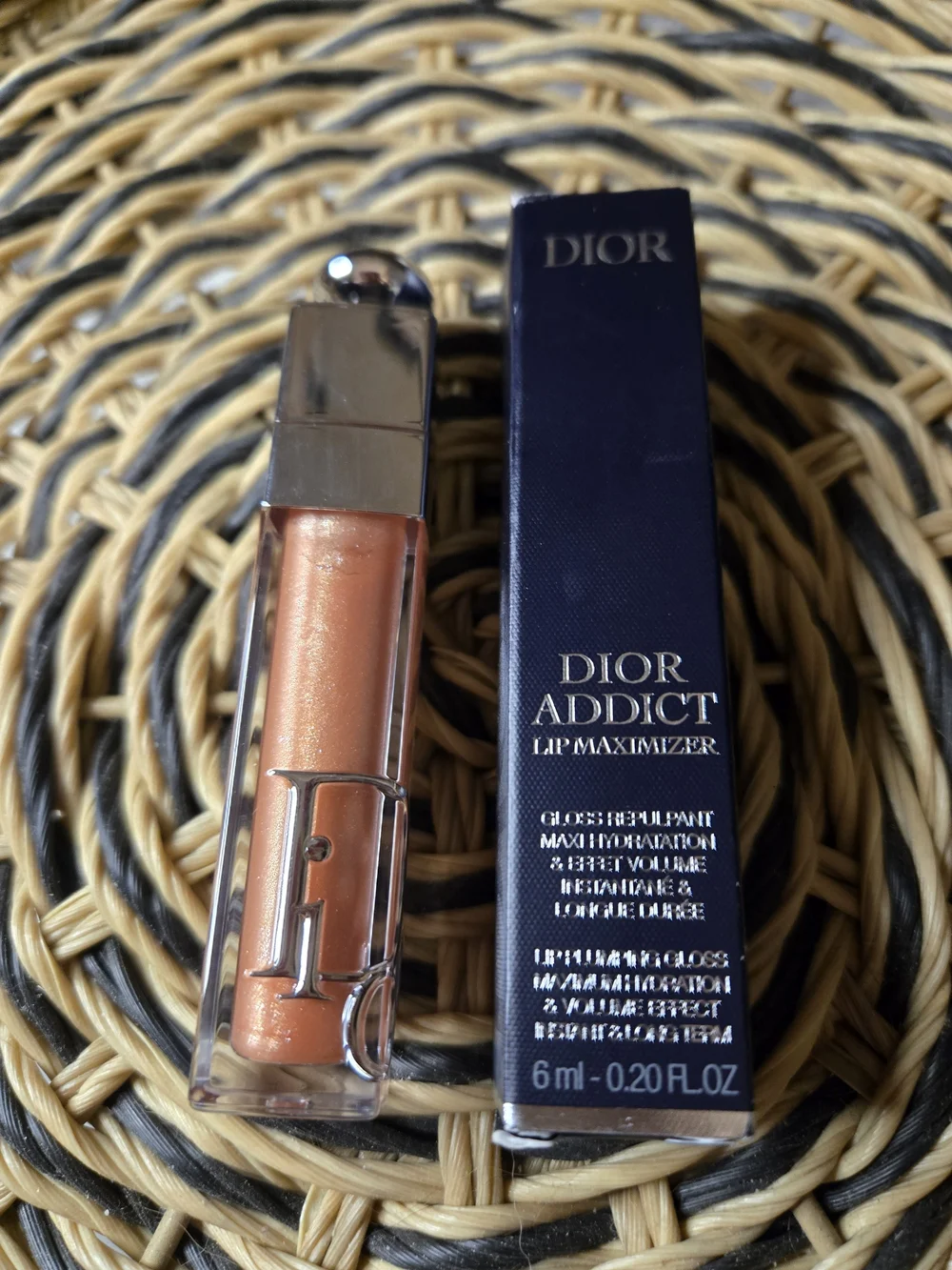 Dior Lip Maxumizer in Shimmery Peach 111